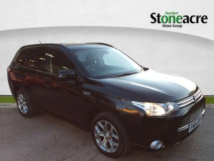 Mitsubishi Outlander 2.0 GX3h SUV 5dr Petrol Plug-in Hybrid Automatic 4x4 (5 seats) (44 g/km, 119 bhp) SUV Hybrid Black
