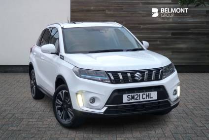 Suzuki Vitara 1.4 Boosterjet 48V Hybrid SZ5 5dr Hatchback Petrol White