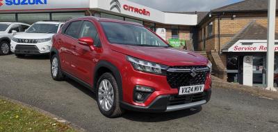 Suzuki S-Cross 1.5 MOTION **AGS AUTOMATIC FULL HYBRID, PRE-REGISTERED WITH DELIVERY MILEAGE**** Hatchback Hybrid Red at Suzuki UCL Milton Keynes