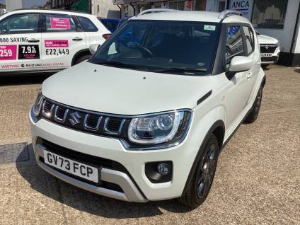 Suzuki Ignis 1.2 Dualjet 12V Hybrid SZ-T 5dr Hatchback Petrol White