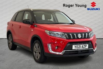 Suzuki Vitara 1.4 SZ-T BOOSTERJET MHEV Hatchback Hybrid Red at Suzuki UCL Milton Keynes