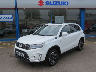 Suzuki Vitara 1.4 Boosterjet MHEV SZ5 SUV 5dr Petrol Hybrid Manual ALLGRIP Euro 6 (s/s) (129 ps) SUV Hybrid White at Suzuki UCL Milton Keynes