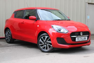 Suzuki Swift 1.2 Hatchback SZ-L Hatchback Petrol / Electric Hybrid Fervent Red Solid at Suzuki UCL Milton Keynes