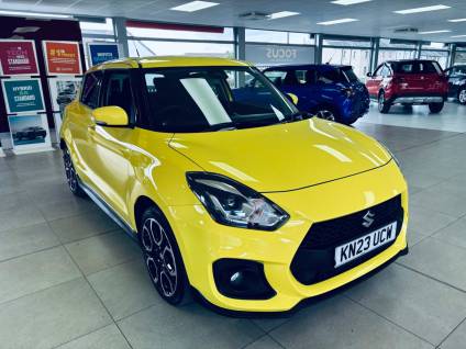 Suzuki Swift 1.4 Boosterjet 48V Hybrid Sport 5dr Hatchback Petrol YELLOW