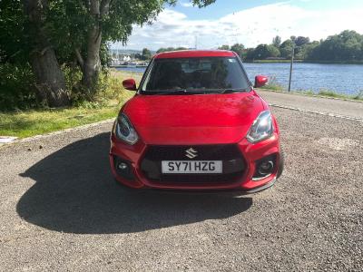 Suzuki Swift 1.4 Boosterjet 48V Hybrid Sport 5dr Hatchback Petrol RED at Suzuki UCL Milton Keynes