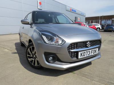 Suzuki Swift 1.2 Dualjet 83 12V Hybrid SZ5 5dr Auto Hatchback Petrol SILVER at Suzuki UCL Milton Keynes