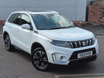 Suzuki Vitara 1.4 Boosterjet 48V Hybrid SZ5 5dr Hatchback Petrol WHITE at Suzuki UCL Milton Keynes