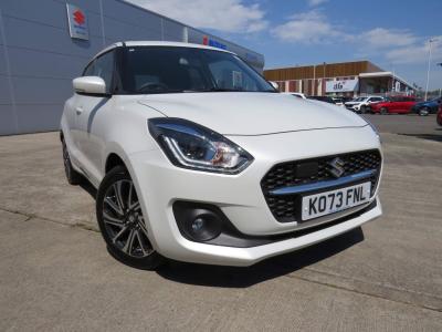 Suzuki Swift 1.2 Dualjet MHEV SZ5 CVT Euro 6 (s/s) 5dr Hatchback Hybrid Pure White at Suzuki UCL Milton Keynes