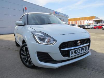 Suzuki Swift 1.2 Dualjet 83 12V Hybrid SZ-L 5dr Hatchback Petrol WHITE at Suzuki UCL Milton Keynes