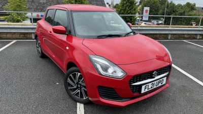 Suzuki Swift 1.2 Sz-L Dualjet Mhev Hybrid Red at Suzuki UCL Milton Keynes