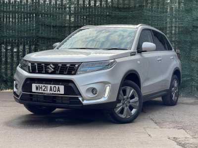 Suzuki Vitara 1.4 Boosterjet 48V Hybrid SZ-T 5dr Auto SUV Hybrid Silky Silver Metallic at Suzuki UCL Milton Keynes