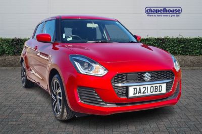 Suzuki Swift 1.2 Dualjet 83 12V Hybrid SZ-L 5dr Hatchback Petrol Red at Suzuki UCL Milton Keynes