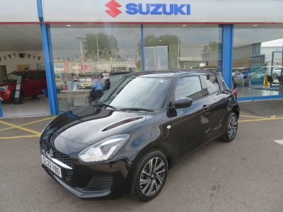 Suzuki Swift 1.2 Dualjet MHEV SZ-L Hatchback 5dr Petrol Hybrid Manual Euro 6 (s/s) (83 ps) Hatchback Hybrid Black at Suzuki UCL Milton Keynes