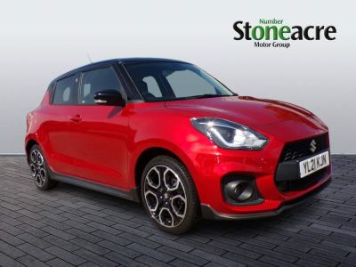 Suzuki Swift 1.4 Boosterjet MHEV Sport Hatchback 5dr Petrol Hybrid Manual Euro 6 (s/s) (129 ps) Hybrid Red at Suzuki UCL Milton Keynes