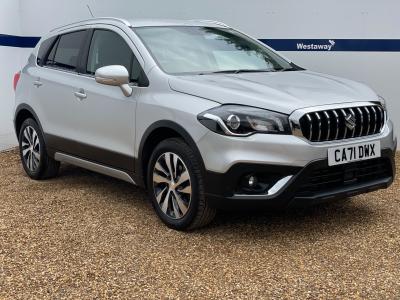 Suzuki Sx4 S-cross 1.4 Boosterjet 48V Hybrid SZ-T 5dr Auto Hatchback Petrol SILVER at Suzuki UCL Milton Keynes