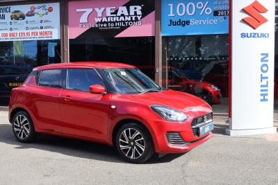 Suzuki Swift 1.2 Dualjet 83 12V Hybrid SZ-L 5dr Hatchback Petrol RED at Suzuki UCL Milton Keynes