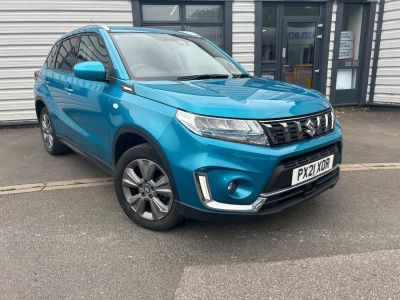 Suzuki Vitara 1.4 Boosterjet 48V Hybrid SZ-T 5dr Auto Hatchback Petrol Turquoise at Suzuki UCL Milton Keynes