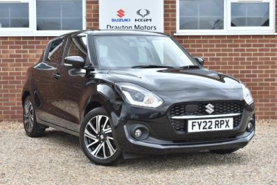 Suzuki Swift 1.2 Dualjet Mhev Sz5 Hatchback 5dr Petrol Hybrid Manual Euro 6 (s/s) (83 Ps) Hatchback Petrol BLACK at Suzuki UCL Milton Keynes