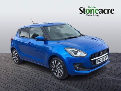 Suzuki Swift 1.2 Dualjet 83 12V Hybrid SZ5 5dr Auto Hatchback Hybrid Blue at Suzuki UCL Milton Keynes