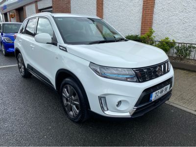 Suzuki Vitara 0.0 1.4 BOOSTERJET HYBRID S SZ-T 5DR Estate Petrol White at Suzuki UCL Milton Keynes