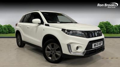 Suzuki Vitara 1.4 Boosterjet 48V Hybrid SZ-T 5dr Hatchback Petrol WHITE at Suzuki UCL Milton Keynes