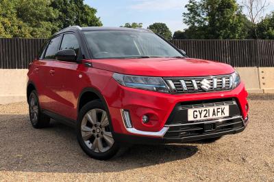 Suzuki Vitara 1.4 Boosterjet 48V Hybrid SZ-T 5dr Auto Hatchback Petrol RED at Suzuki UCL Milton Keynes