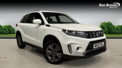 Suzuki Vitara 1.4 Boosterjet 48V Hybrid SZ-T 5dr Hatchback Petrol WHITE at Suzuki UCL Milton Keynes