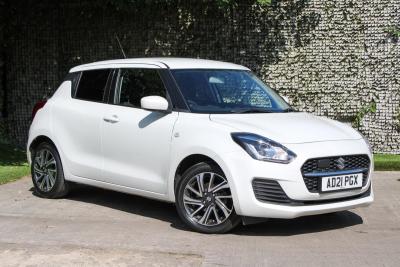 Suzuki Swift 1.2 Dualjet 83 12V Hybrid SZ-L 5dr Hatchback Petrol WHITE at Suzuki UCL Milton Keynes