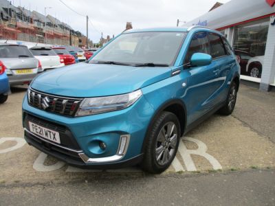 Suzuki Vitara 1.4 Boosterjet 48V Hybrid SZ-T 5dr Hatchback Petrol Turquoise at Suzuki UCL Milton Keynes