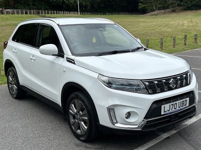 Suzuki Vitara 1.4 Boosterjet MHEV SZ-T SUV 5dr Petrol Hybrid Manual Euro 6 (s/s) (129 ps) Sports Utility Vehicle Hybrid White at Suzuki UCL Milton Keynes