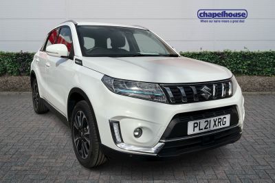 Suzuki Vitara 1.4 Boosterjet 48V Hybrid SZ5 5dr SUV Petrol White at Suzuki UCL Milton Keynes