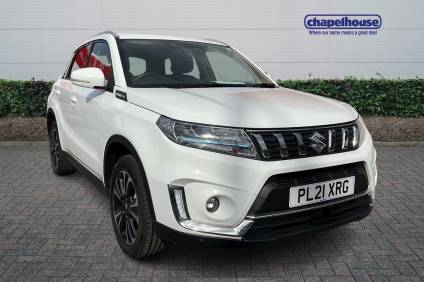 Suzuki Vitara 1.4 Boosterjet 48V Hybrid SZ5 5dr SUV Petrol White