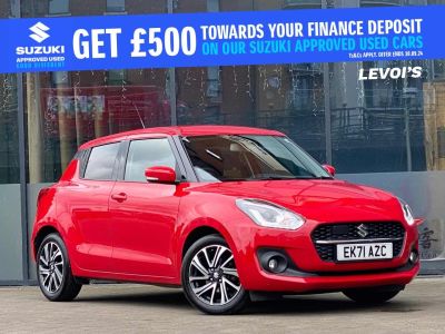 Suzuki Swift 1.2 Dualjet 83 12V Hybrid SZ5 5dr Hatchback Petrol Red at Suzuki UCL Milton Keynes