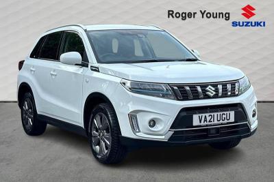 Suzuki Vitara 1.4 SZ-T BOOSTERJET MHEV Hatchback Hybrid White at Suzuki UCL Milton Keynes