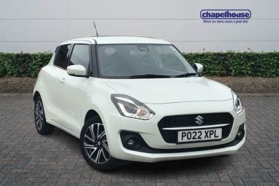 Suzuki Swift 1.2 Dualjet 83 12V Hybrid SZ5 5dr Hatchback Petrol White at Suzuki UCL Milton Keynes