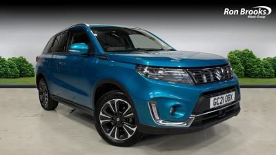 Suzuki Vitara 1.4 Boosterjet 48V Hybrid SZ5 5dr Hatchback Petrol TURQUOISE at Suzuki UCL Milton Keynes