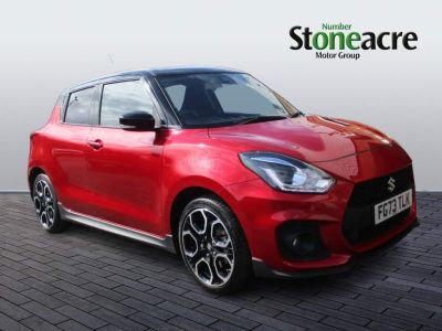 Suzuki Swift 1.4 Boosterjet MHEV Sport Hatchback 5dr Petrol Hybrid Manual Euro 6 (s/s) (129 ps) Hybrid Red at Suzuki UCL Milton Keynes