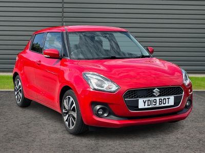 Suzuki Swift 1.0 Boosterjet Gpf Sz5 Hatchback 5dr Petrol Auto Euro 6 (111 Ps) Hatchback Petrol Red at Suzuki UCL Milton Keynes