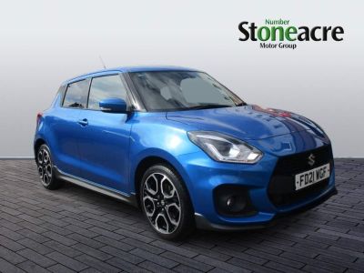 Suzuki Swift 1.4 Boosterjet MHEV Sport Hatchback 5dr Petrol Hybrid Manual Euro 6 (s/s) (129 ps) Hybrid Blue at Suzuki UCL Milton Keynes