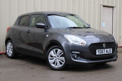 Suzuki Swift 1.0 Hatchback SZ-T Hatchback Petrol Mineral Gray Metallic at Suzuki UCL Milton Keynes