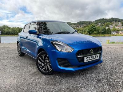 Suzuki Swift 1.2 Dualjet 83 12V Hybrid SZ-L 5dr Hatchback Petrol BLUE at Suzuki UCL Milton Keynes