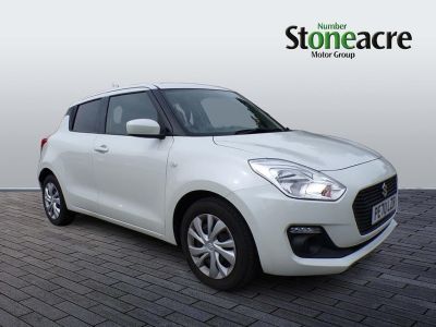 Suzuki Swift 1.2 Dualjet SZ3 5dr Hatchback Hybrid White at Suzuki UCL Milton Keynes