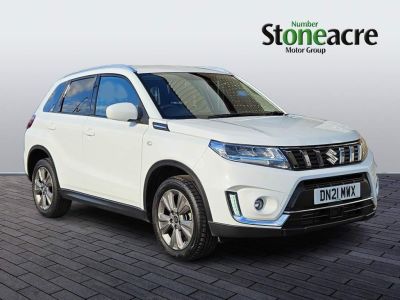 Suzuki Vitara 1.4 Boosterjet 48V Hybrid SZ-T 5dr Hatchback Hybrid White at Suzuki UCL Milton Keynes