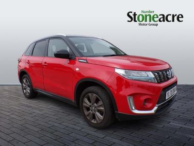 Suzuki Vitara 1.4 Boosterjet 48V Hybrid SZ-T 5dr Hatchback Hybrid Red at Suzuki UCL Milton Keynes