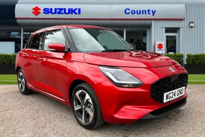 Suzuki Swift 1.2 Mild Hybrid Ultra 5dr Hatchback Petrol RED at Suzuki UCL Milton Keynes