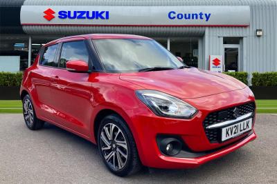 Suzuki Swift 1.2 Dualjet 83 12V Hybrid SZ5 5dr Auto Hatchback Petrol RED at Suzuki UCL Milton Keynes