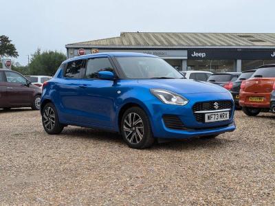 Suzuki Swift 1.2 Dualjet MHEV SZ-L Euro 6 (s/s) 5dr Hatchback Hybrid Blue at Suzuki UCL Milton Keynes