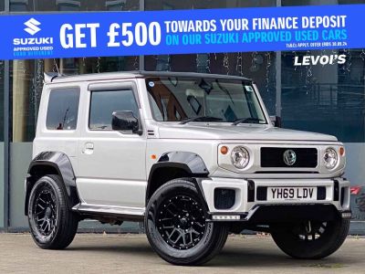 Suzuki Jimny 1.5 SZ5 ALLGRIP 3dr Estate Petrol Silver at Suzuki UCL Milton Keynes