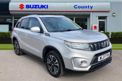 Suzuki Vitara 1.4 Boosterjet 48V Hybrid SZ5 5dr Auto Hatchback Petrol SILVER at Suzuki UCL Milton Keynes