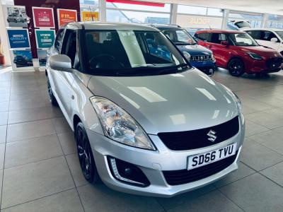 Suzuki Swift 1.2 SZ-L [Nav] 5dr Hatchback Petrol SILVER at Suzuki UCL Milton Keynes